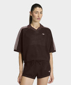 ADIDAS ADIDAS Knit Crochet Polo - Aura Coffee