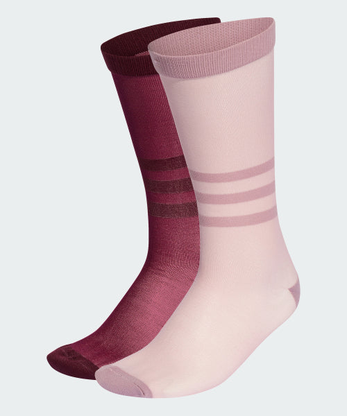 ADIDAS ADIDAS Sheer High Crew Socks Size