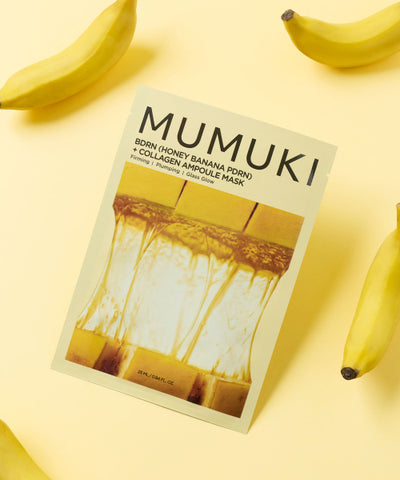 MUMUKI Honey Banana BDRN Essence Mask 5pcs
