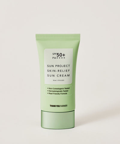 THANK YOU FARMER Sun Project Skin Relief Sun Cream SPF 50