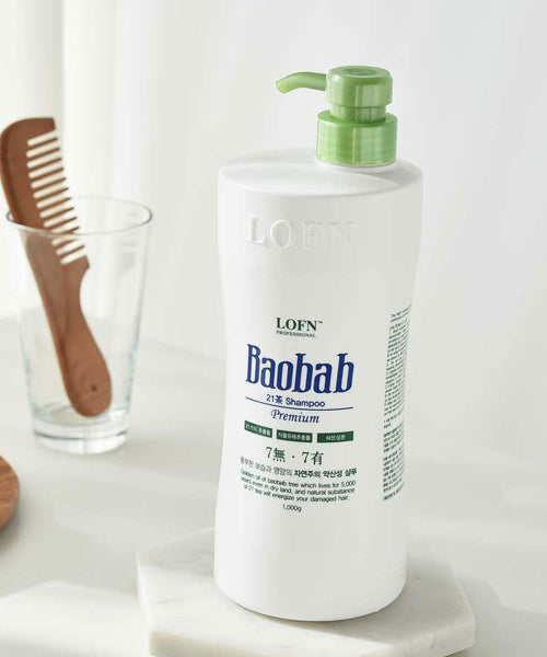 LOFN Baobab 21st (for dry/normal scalp) premium mildly acidic shampoo 1000ml
