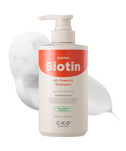 CKD GUARANTEED Amino Biotin All Powerful Shampoo (500ml)