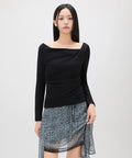 MIXXO MIXXO Hairy Drape T-Shirt C