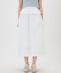MIXXO MIXXO Cotton Banding Layered Skirt