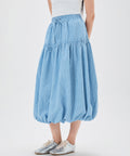MIXXO MIXXO Cotton Banding Long Skirt C