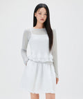 MIXXO MIXXO T-Shirt Frill Layered Long Sleeve