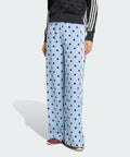 ADIDAS ADIDAS Satin Polka Dot Wide Leg Pants - Size