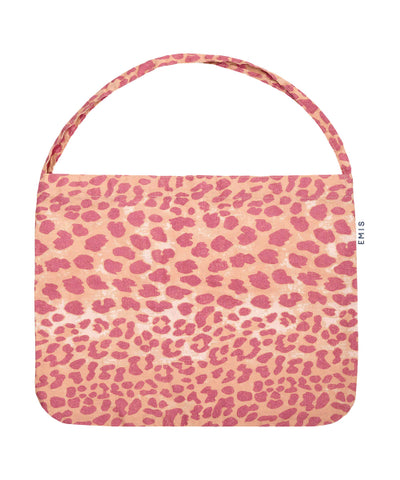 EMIS Cotton Leopard Eco Bag - Pink