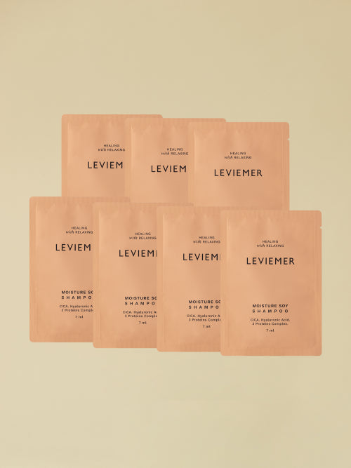 LEVIEMER Moisture Soy Hair Shampoo Travel Kit 7ml*7