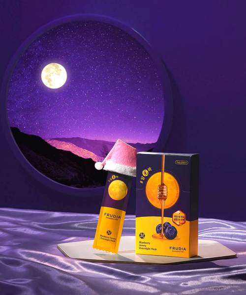 FRUDIA FRUDIA Blueberry Honey Overnight Mask 20 sheets