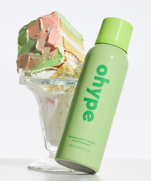 OHYPE Bonding Leave-in Keratin Foam Treatment 200ml, Green Zest