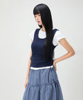 MIXXO MIXXO T-Shirt Shirring Tank Top