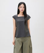 MIXXO MIXXO Shirt Square Neck Back Detail