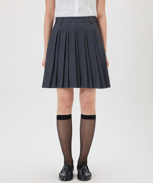 MIXXO MIXXO Pleated Midi Skirt C/S
