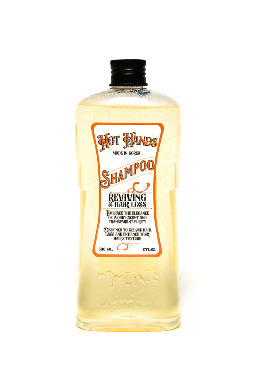 HOTHANDS Hot Hands Functional Hair Loss Relief Shampoo 500ML (woody scent)_Pump cap included