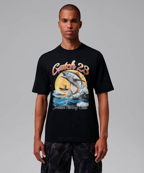 NIKE Nike Jordan Graphic T-Shirt M - Black:White