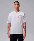 NIKE Nike Jordan Graphic T-Shirt M - White: Infrared 23