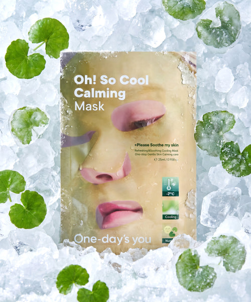 ONE DAYS YOU ONE DAYS YOU Oh So Cool Cicamming Sheet Mask - 5 sheets
