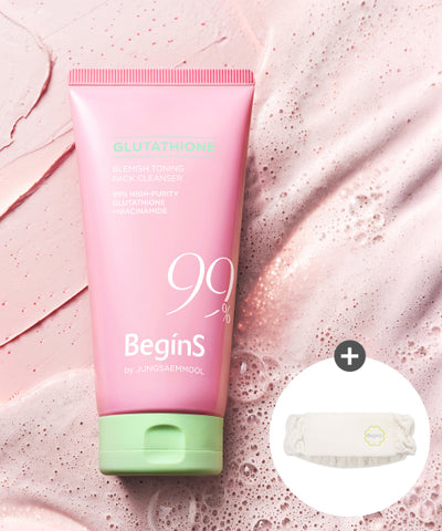BEGINS Pink Guava Glutathione Trace Toning Pack Cleanser 130ml
