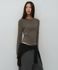 MUSINSA STANDARD WOMAN MUSINSA STANDARD WOMAN T-Shirt Slim Fit