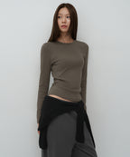 MUSINSA STANDARD WOMAN MUSINSA STANDARD WOMAN T-Shirt Slim Fit