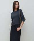 MUSINSA STANDARD WOMAN MUSINSA STANDARD WOMAN T-Shirt Slim Fit