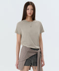 MUSINSA STANDARD WOMAN MUSINSA STANDARD WOMAN T-Shirt Greyish Beige