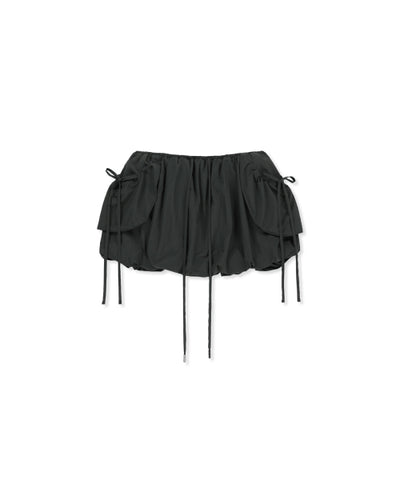 MATIN KIM Strap Detail Balloon Skirt