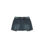 MATIN KIM MATIN KIM CARGO MINI DENIM SKORT