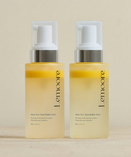 LEMOORE Glacier Everglow Bubble Toner (2 pcs)