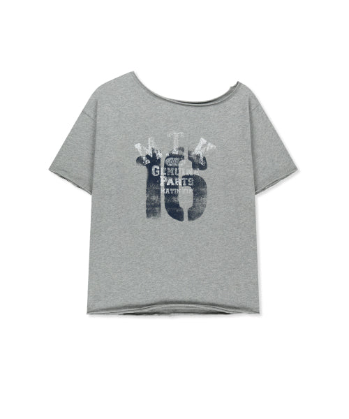 MATIN KIM MATIN KIM T-Shirt Asymmetric Top