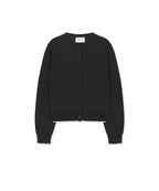 MATIN KIM MATIN KIM Sheer Cardigan for Women in Black