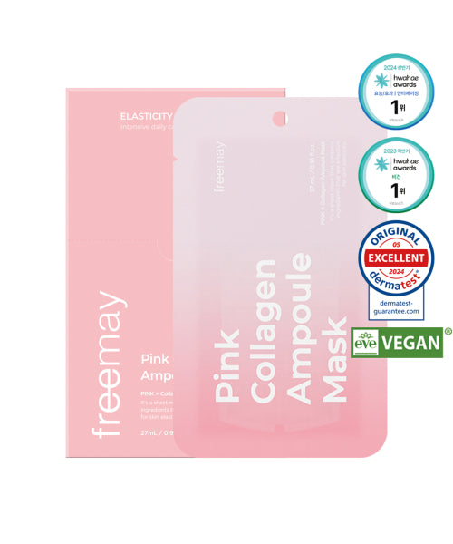 FREEMAY FREEMAY Primey Pink Collagen Ampoule Mask 10P