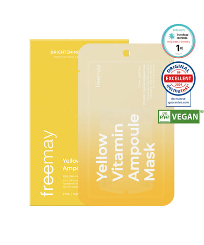 FREEMAY Primey Yellow Vitamin Ampoule Mask 10P