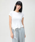 MIXXO MIXXO T-Shirt Ruffled Short-Sleeved