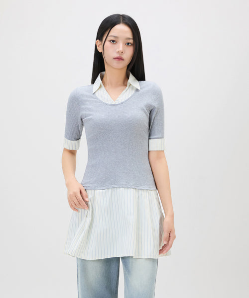 MIXXO MIXXO Shirt Layered Dress S