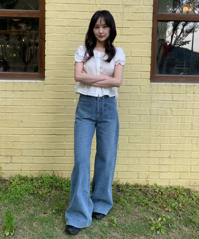 MIXXO Relaxed Bootcut Denim C