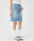 MIXXO MIXXO Midi Denim Skirt