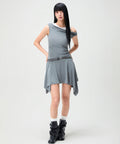 MIXXO MIXXO Layered Jersey Dress (C, S)