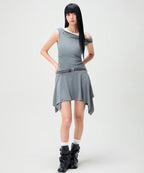 MIXXO MIXXO Layered Jersey Dress (C, S)