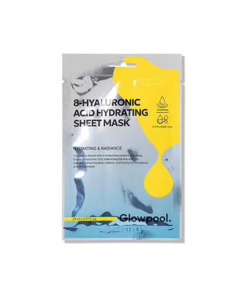 GLOWPOOL GLOWPOOL Glowful 8 Hyaluronic Acid Hydrating Sheet Mask x 10EA