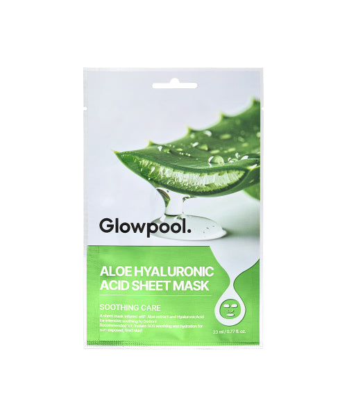 GLOWPOOL GLOWPOOL Glowful Aloe Hyaluronic Acid Sheet Mask x 10EA