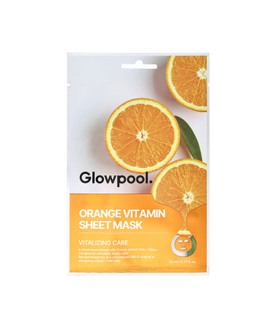 GLOWPOOL Glowful Orange Vitamin Sheet Mask x 10EA
