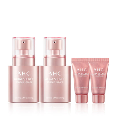 AHC Aura Secret Tone-Up Cream 30g*2+10g*2