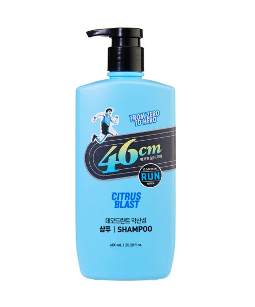 ELASTINE 46cm Ducho Care Mildly Acidic Deodorant Shampoo Citrus Blast Fragrance 600ml