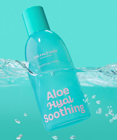 THE FACE SHOP Aloe Hyaluronic Acid Moisture Calming Toner 250ml