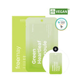 FREEMAY FREEMAY Green Heartleaf Ampoule Mask 20 sheets
