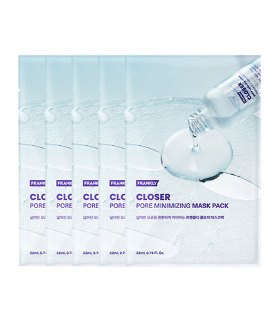 FRANKLY Closer Pore Mask Pack 22ml x 5 sheets