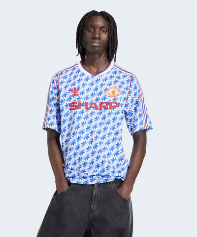 ADIDAS Manchester United Away Jersey 90 - Blue