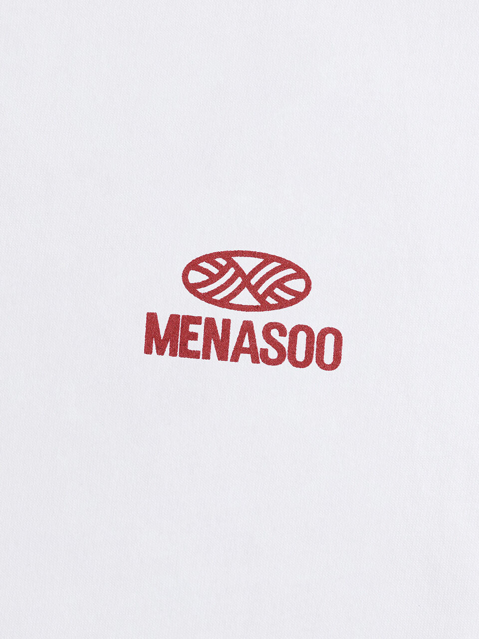 MENASOO Mns Hearttrack Graphic T Shirt_White